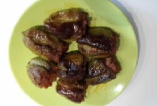 Fırında Biber Dolma